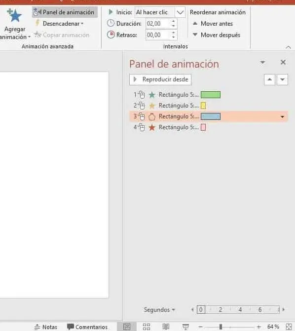 automatiza animaciones y transiciones en PowerPoint-paso 1