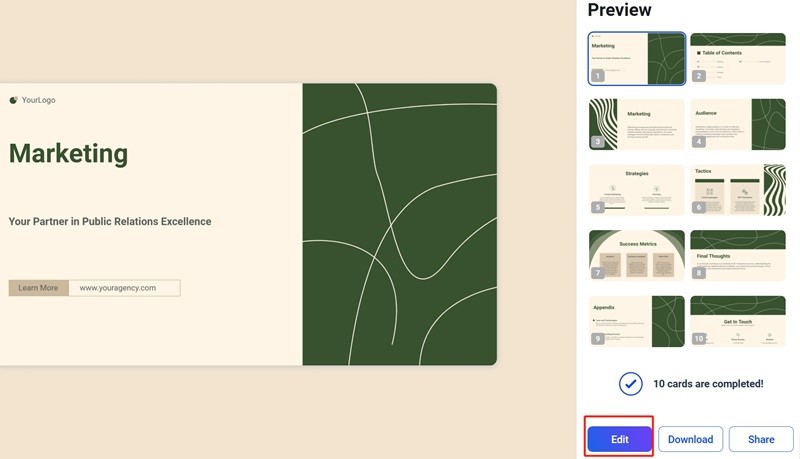 How to Convert Google Slides to PowerPoint Adjust Cards Edit Template