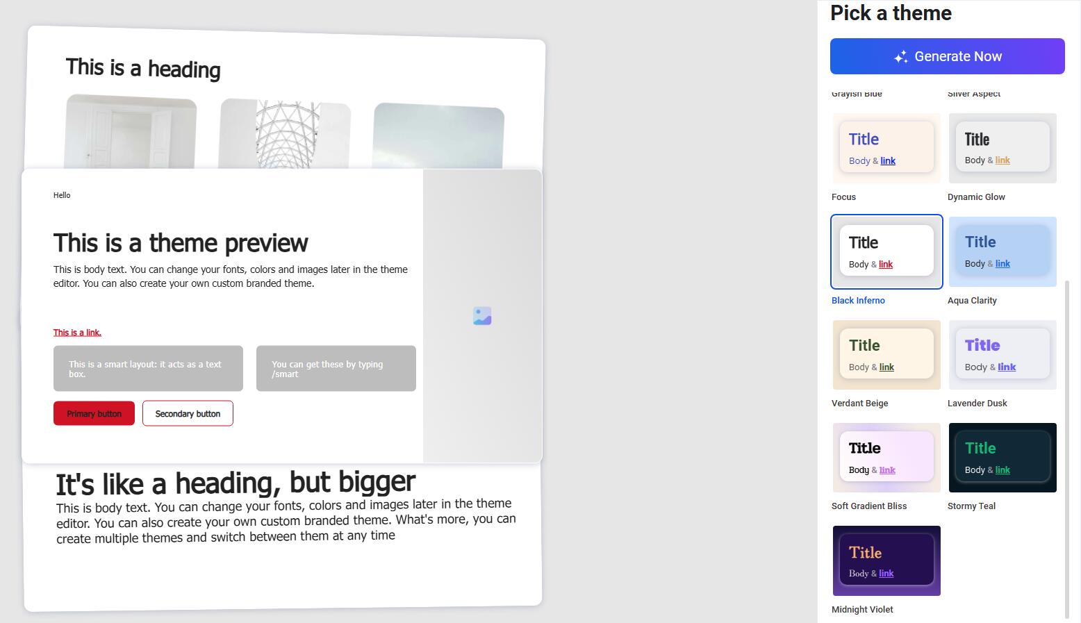 Choose a Theme for Your Slide