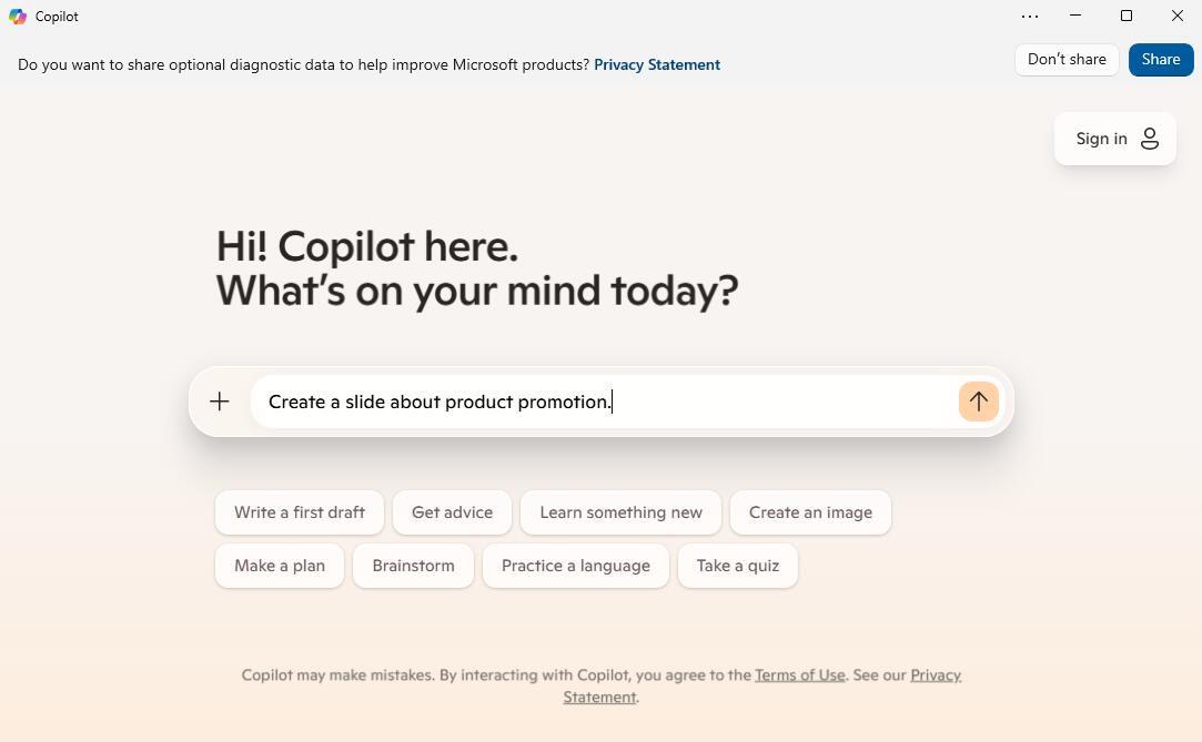 Copilot Chatbot