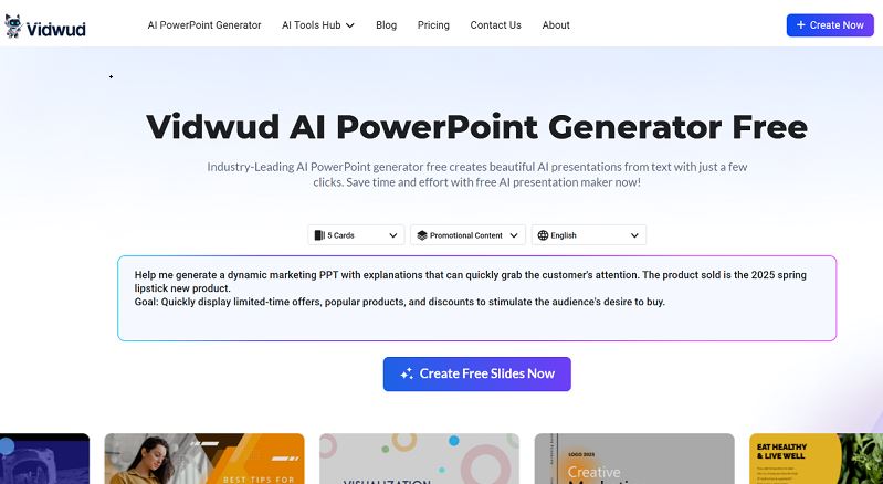 Generate PPT from Text - Step 1