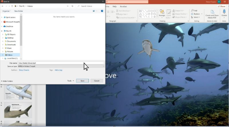 Turn a PowerPoint into a Video within Microsoft Office - Step 3