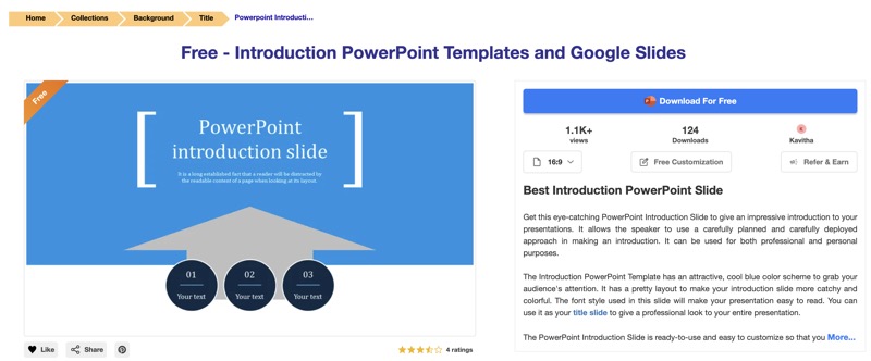 Free Title Page Template