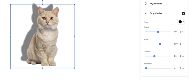How to Add a Drop Shadow to Image in Google Slides