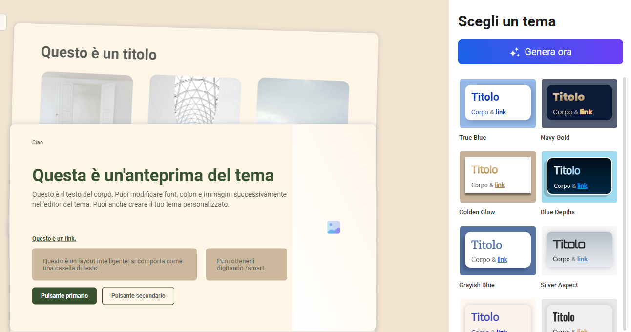 come creare una presentazione animata