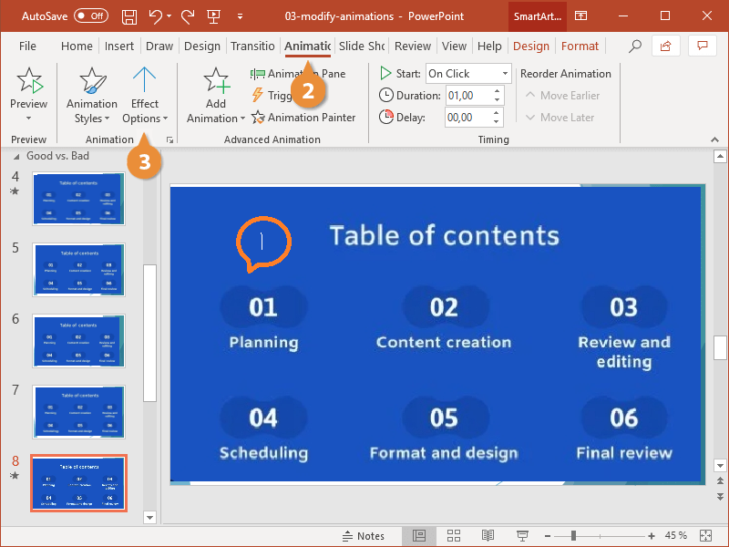 come aggiungere animazione powerpoint
