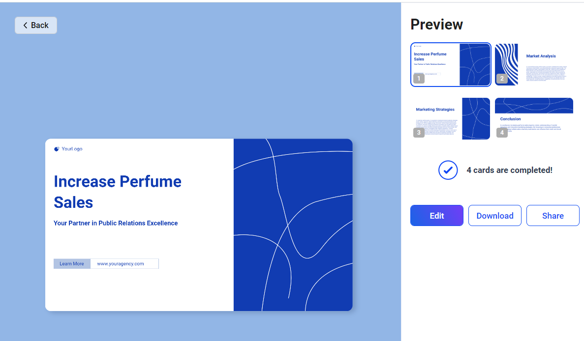 How to Create PowerPoint with Vidwud 4
