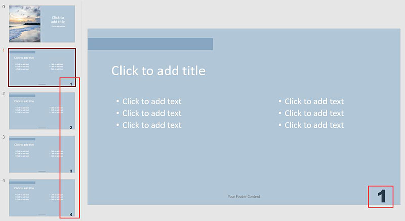 How to Add Slide Numbers in PowerPoint Check
