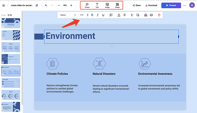 How to Add Slide Numbers in PowerPoint Edit Slides