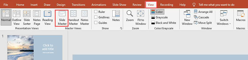 How to Add Slide Numbers in PowerPoint Slide Master