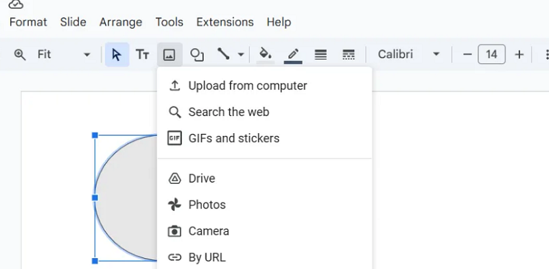 How to Add Circle Shape to Google Slides