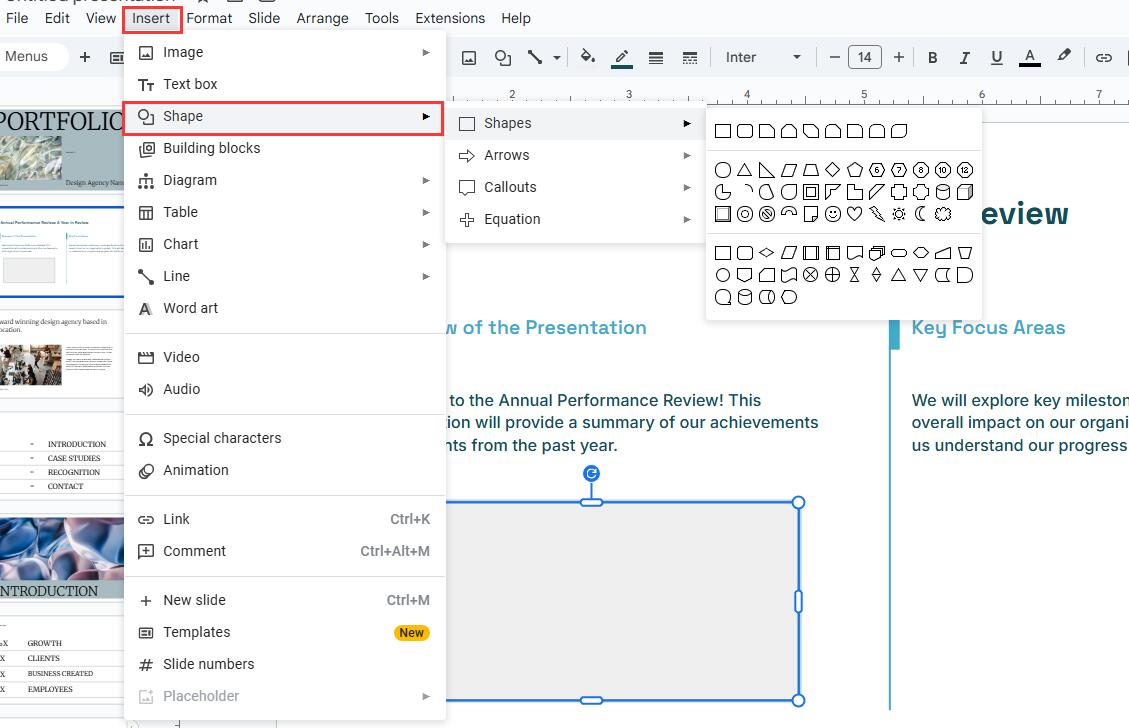 How to Change Transparency in Google Slides Shapes-1