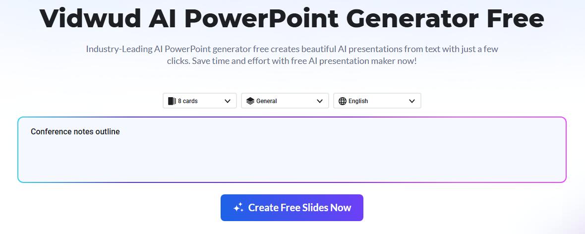 Input Prompt to Generate Presentation
