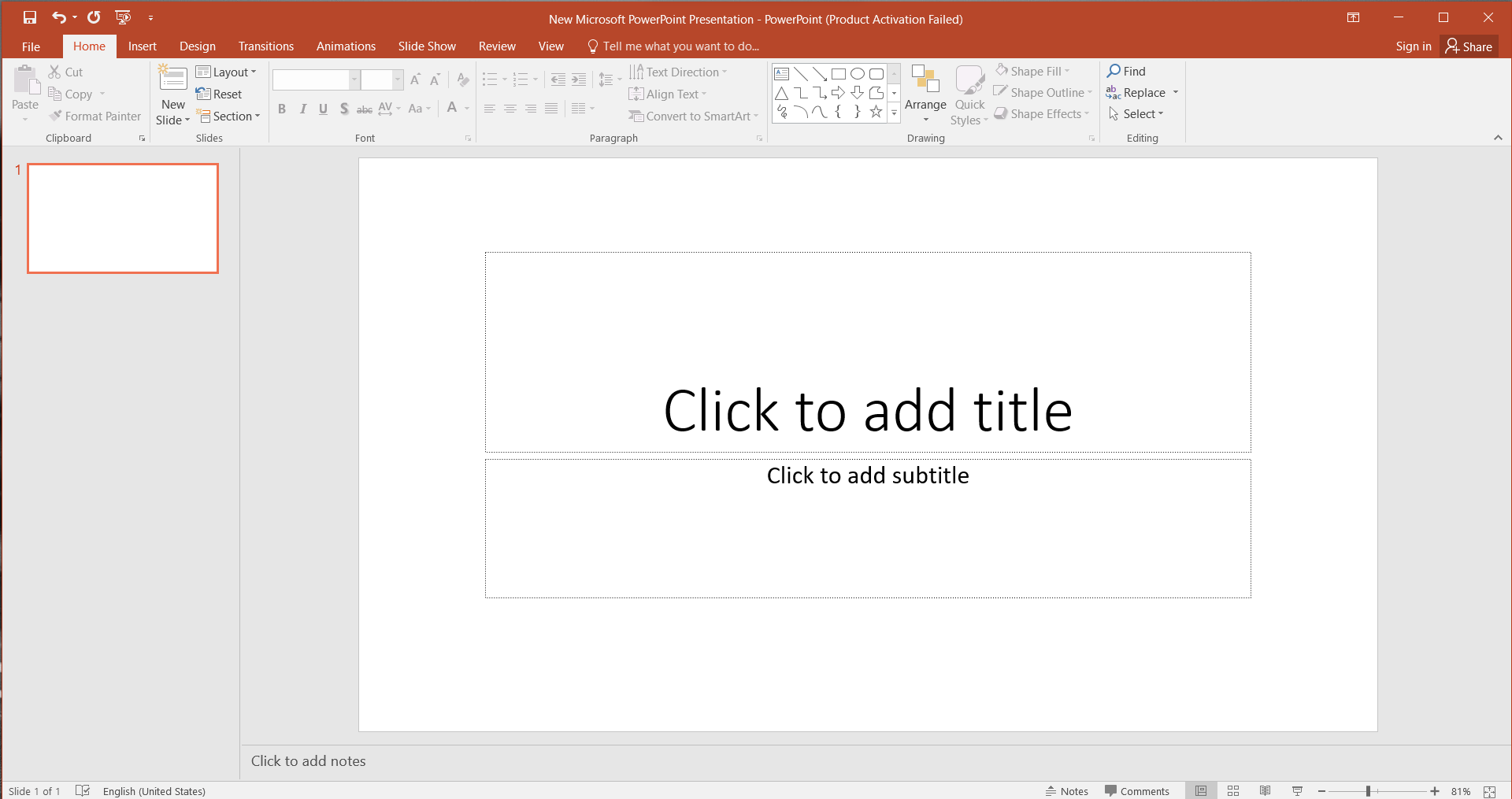 PowerPoint Presentation Open a File