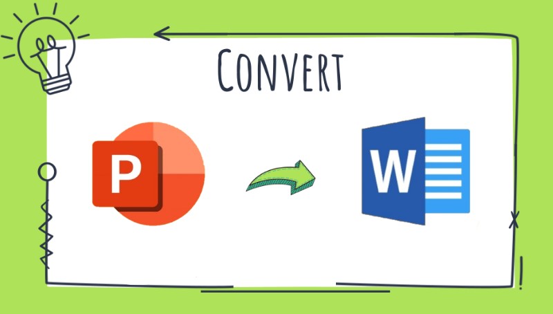 Convert PowerPoint to Word