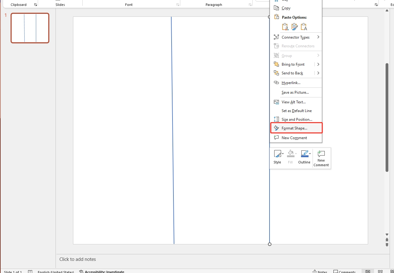 Divide the Slide into Panels