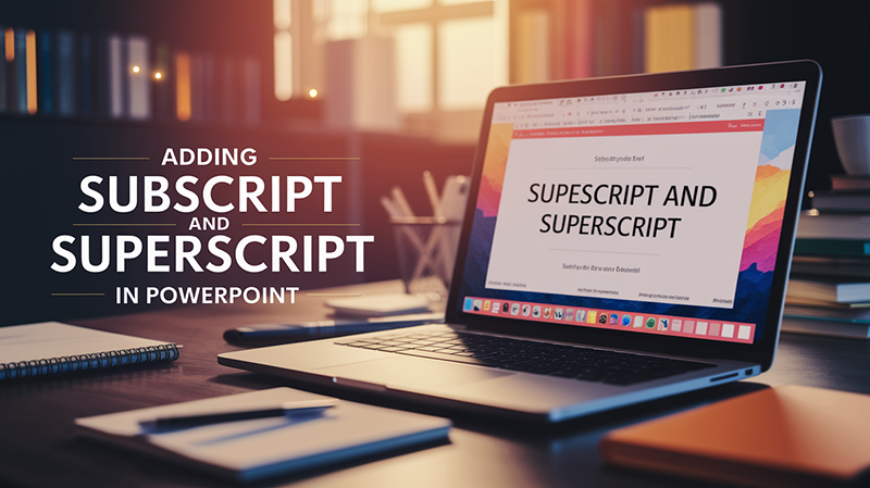 Feature Image How to Write Subscript and Superscript in PowerPoint