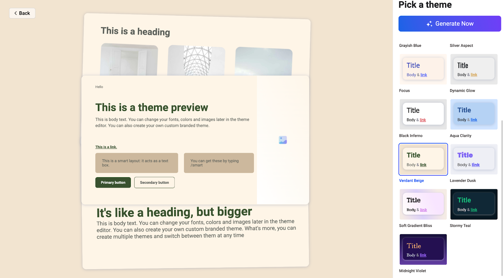 Create & Personalize Slides