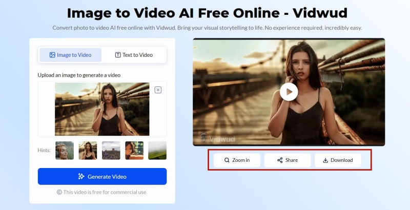 Edit Preview and Download the Video