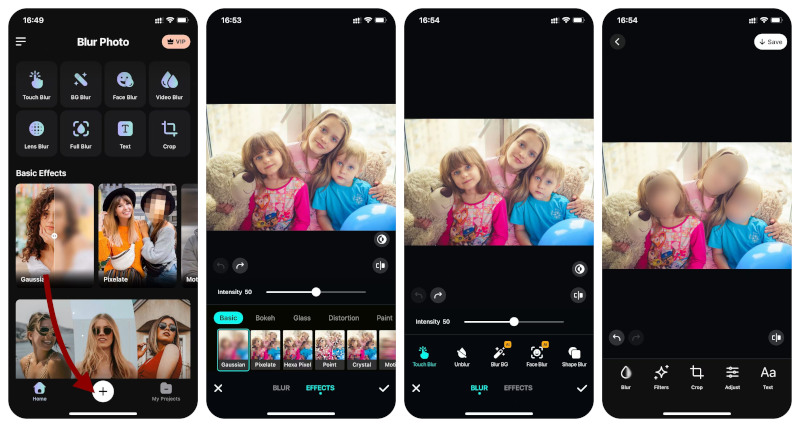 Use Blur Photo Editor to Blur Face in a Photo