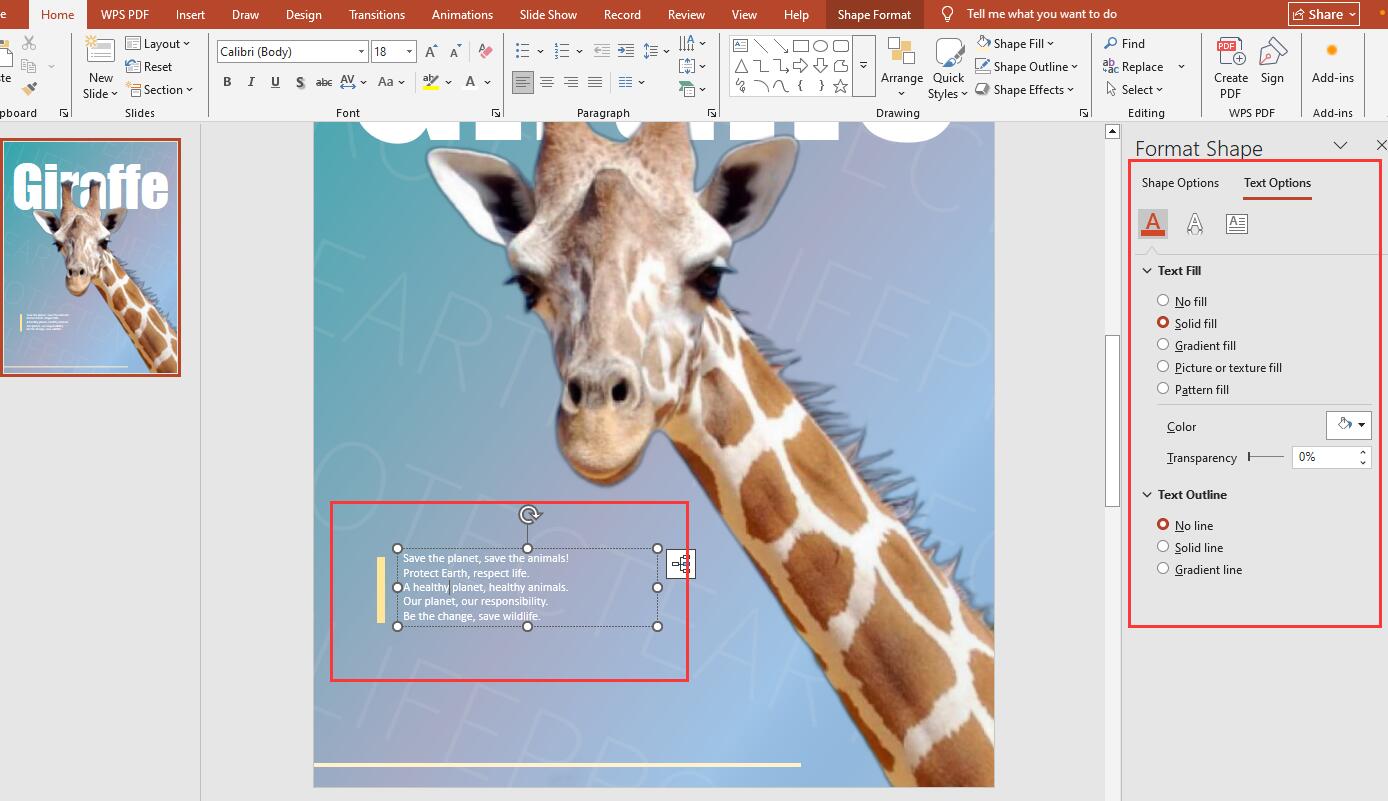 Insert Text to Your Poster