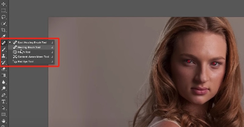 Red Eye Effect Remover Photoshop