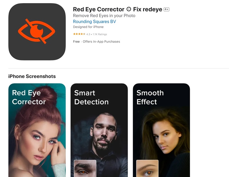Red Eye Effect Remover Red Eye Corrector