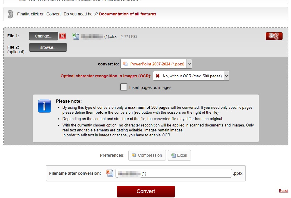 How to Convert Excel Files with Online2PDF