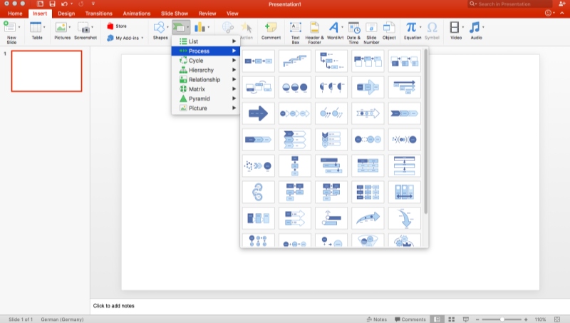 How to Make a Flowchart in PowerPoint with Smartart