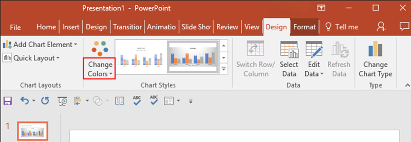 How to Change Chart Background Color in PowerPoint