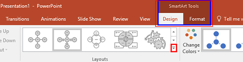 How to Edit Chart in PowerPoint Organizational Charts