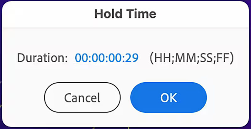 Pan Zoom Effect Video from Still Picture Hold Time