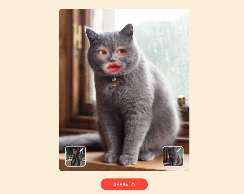 How to Perform an Animal Face Swap - Effect