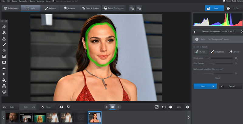 PhotoWorks Face Swap for PC Select Face