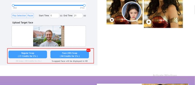Click Start Swapping