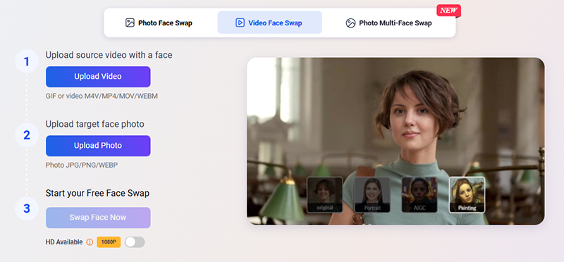 Magic Hour Face Swap Tool—Vidwud