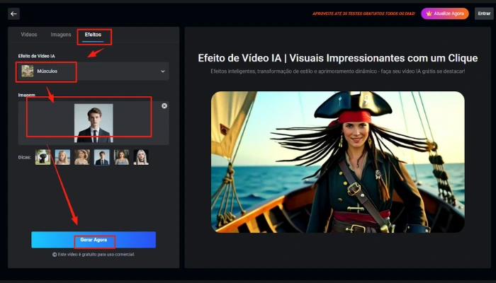 use a ia que deixe musculoso de vidwud