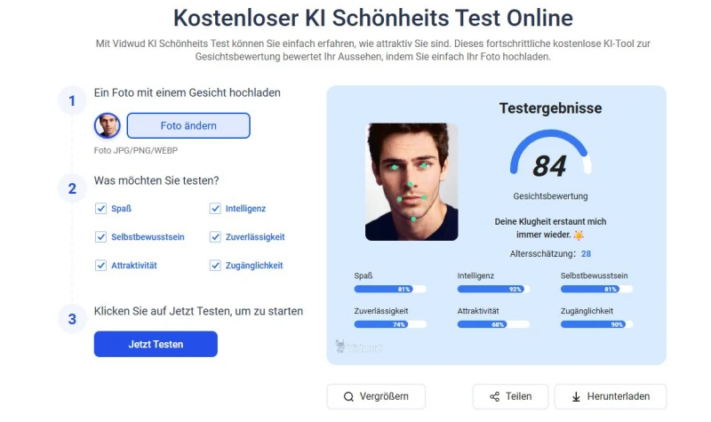 Wie sieht ein Mann ohne Bart - No Beard Filter