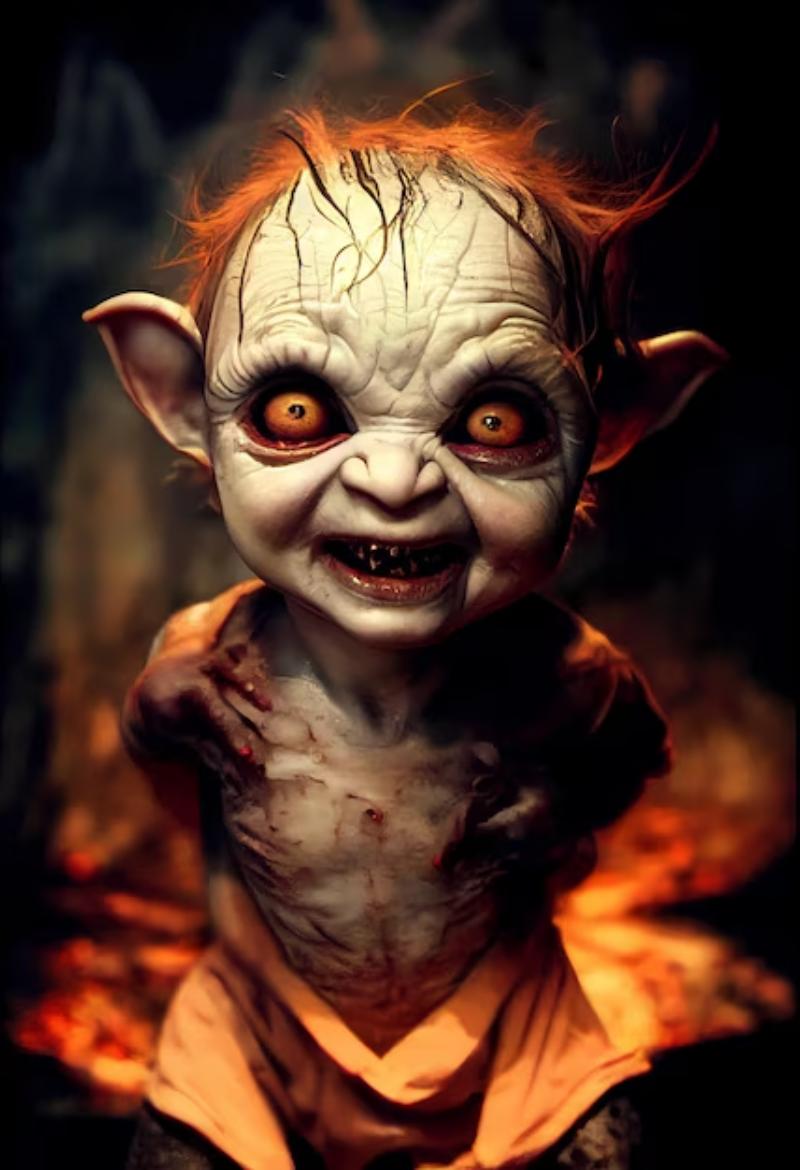 Demon Puppet Face Swap AI Jumpscare