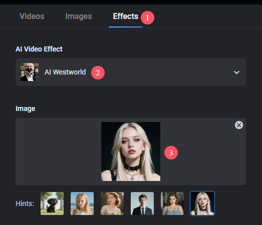 Vidwud AI Image to Jumpscare Video