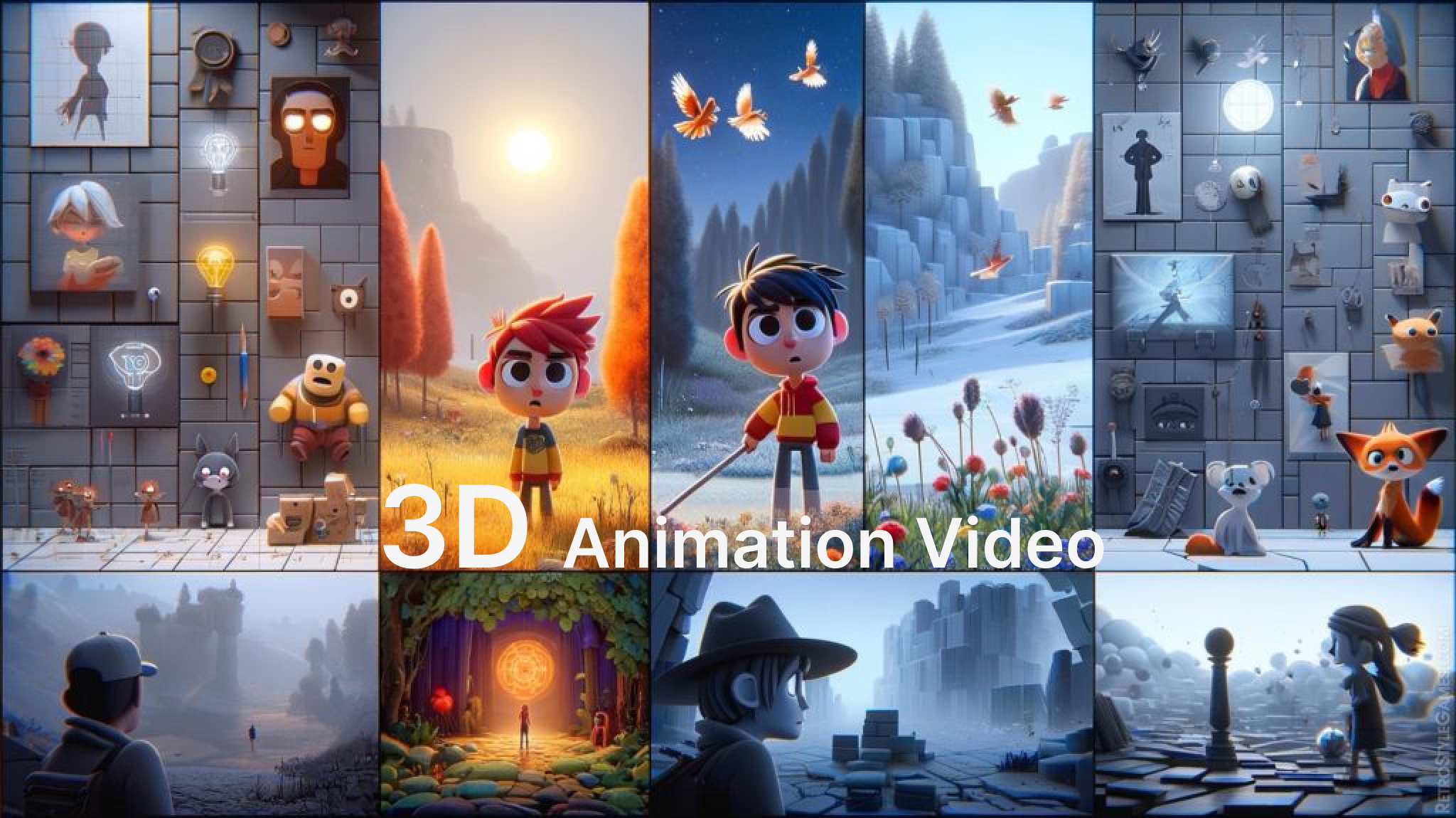 3D Animation Video AI