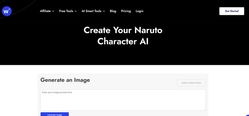 Writecream AI Naruto Character Generator