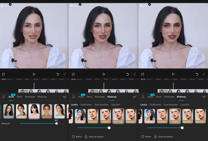 CapCut Video Face Filter App