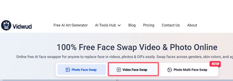 Vidwud Video Face Swap