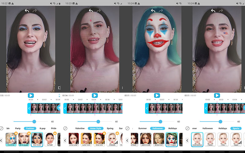 YouCam Video Face Filter App