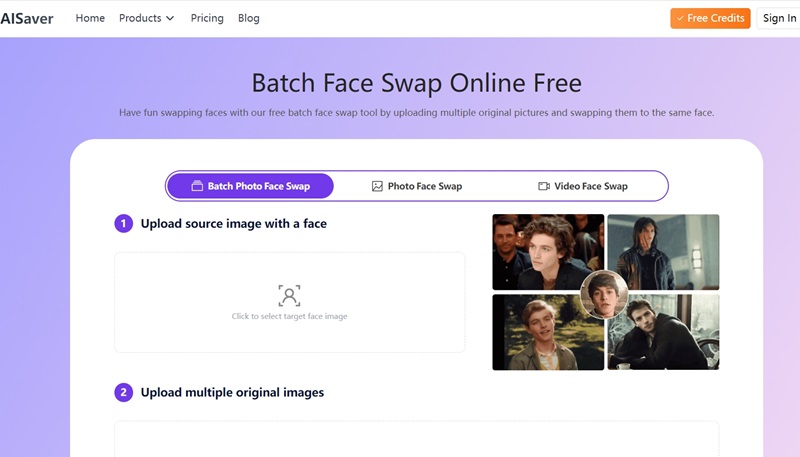 Batch Face Swap AI Saver