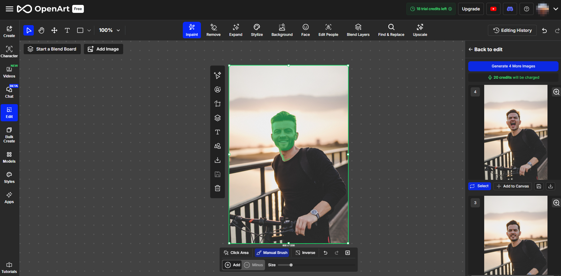How to Use OpenArt Angry Face Filter