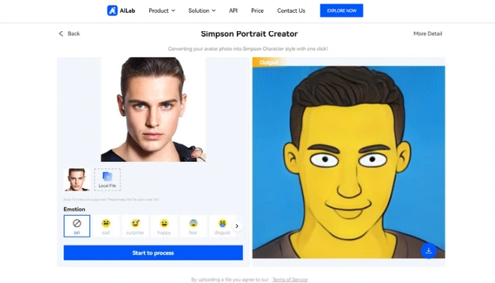wondershare para transformar foto em simpsons