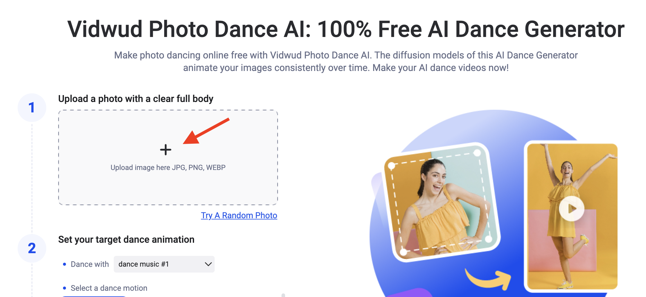 Click on Upload Image Here Section