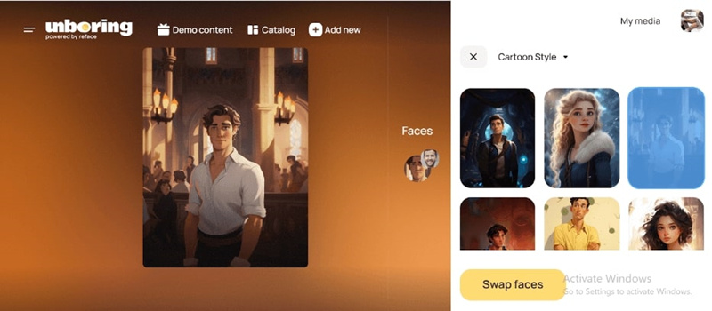 Click the Download Image Button